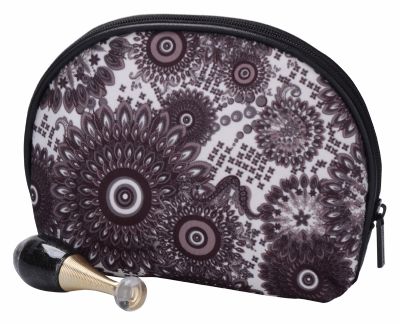 Bulk Peacock Feather Cosmetic Pouch